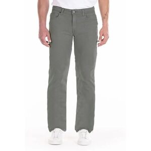 Fidelity Denim Men's Olive Green Straight Leg Pants Size 50 11 / 33 Cotton Blend